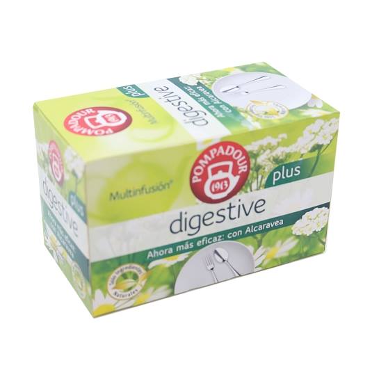 infusión digestive plus sobres, 20ud