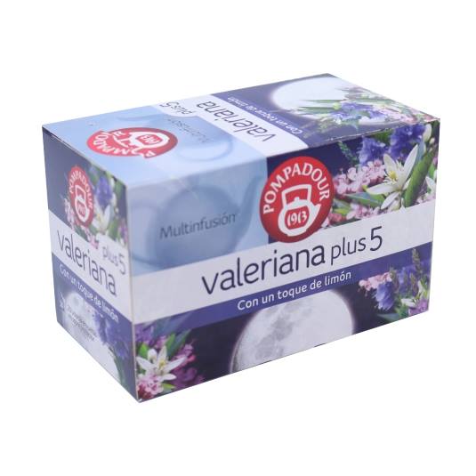infusión valeriana plus sobres, 20ud