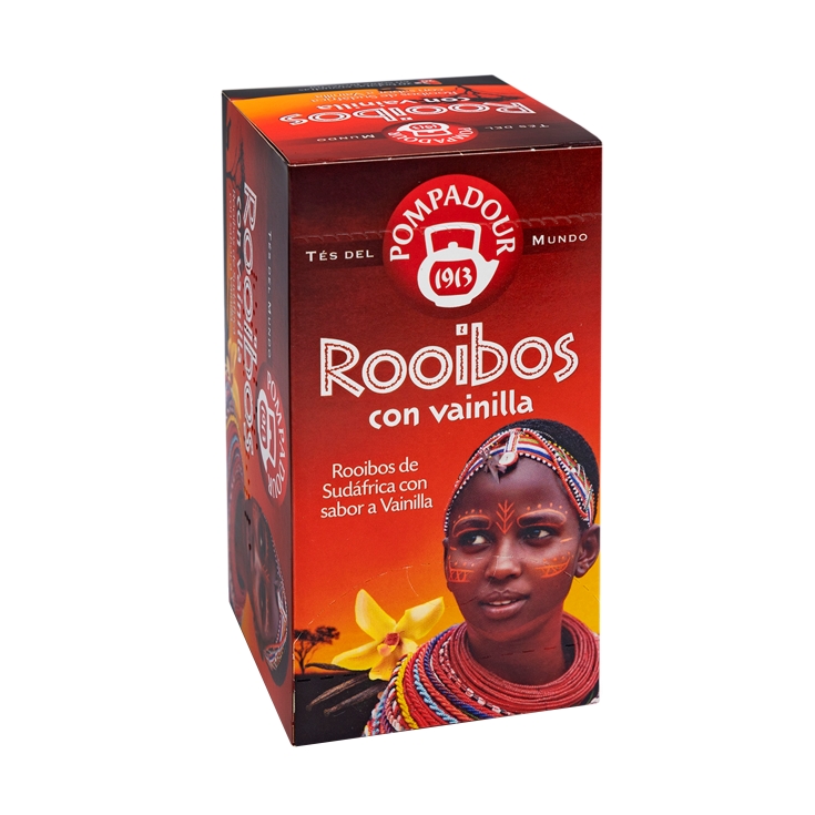 infusión rooibos vainilla, 20ud