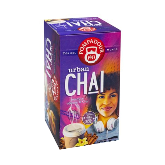 infusión té urban chai sobres, 20ud