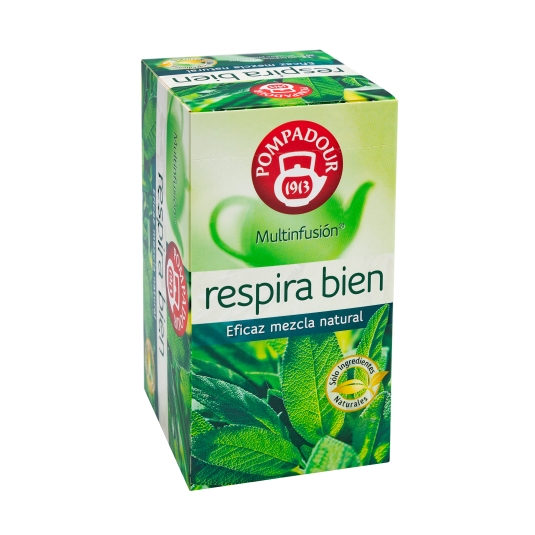 infusión respira bien sobres, 20ud