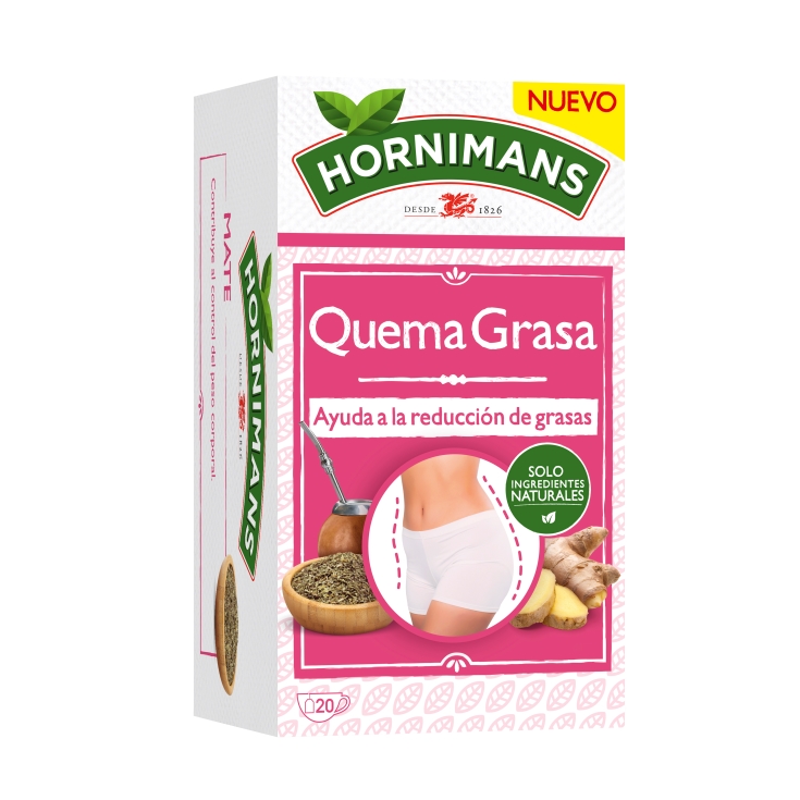 infusión quema grasa, 20ud