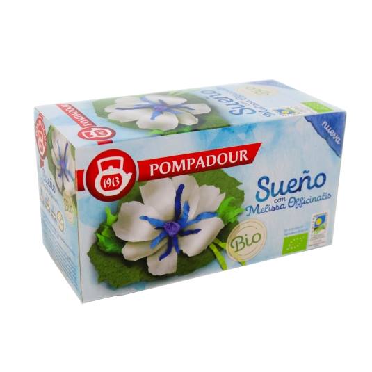infusión sueño melisa oficinalis bio, 18ud