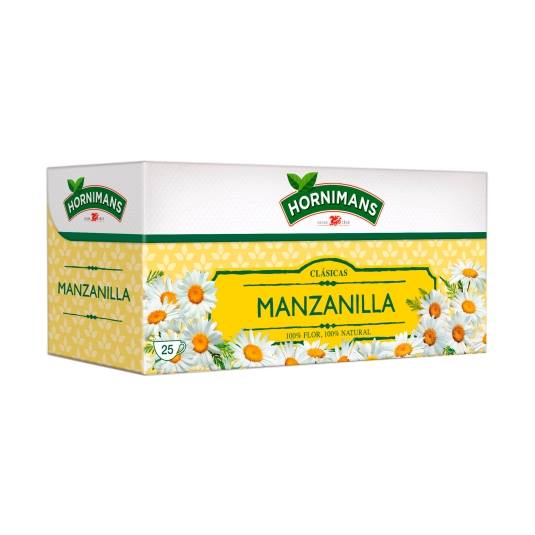 infusión manzanilla sobres, 25ud