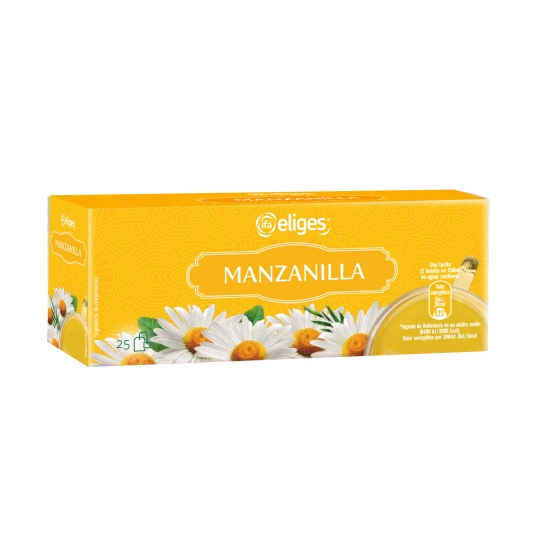 infusión manzanilla, 25ud