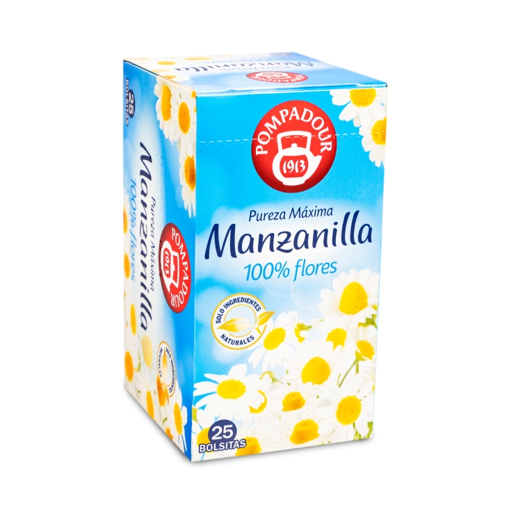 infusión manzanilla, 25ud