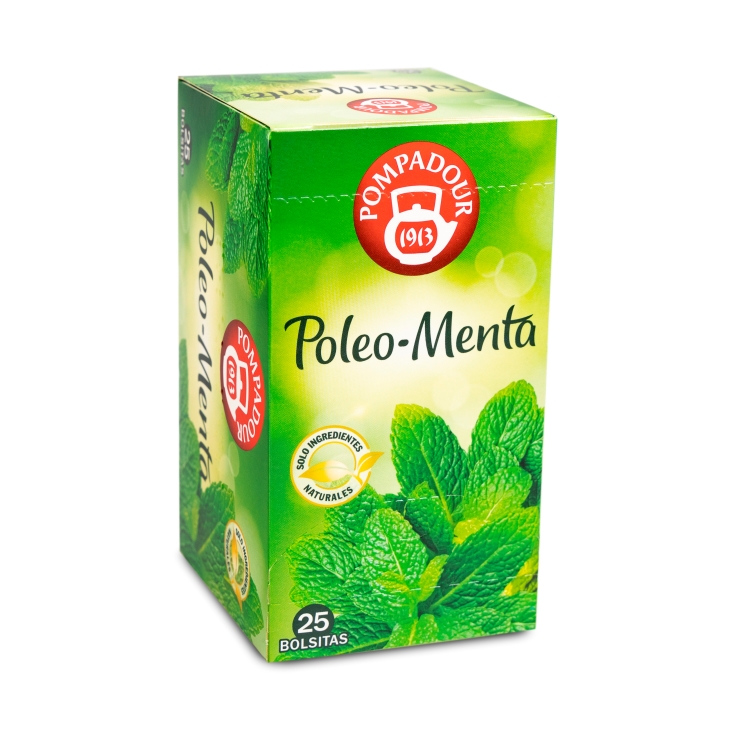 infusión menta poleo, 25ud