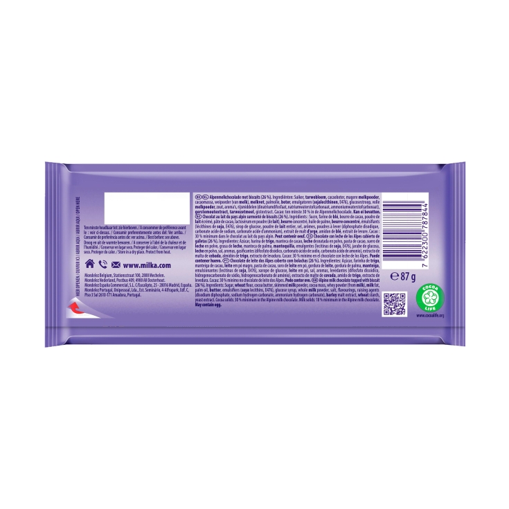 chocolate galleta lu, 87g