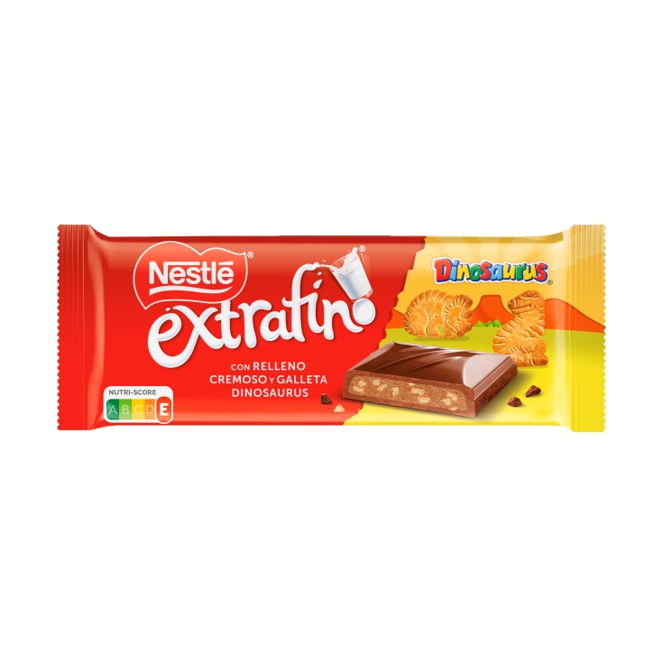 chocolate relleno galleta dinosaurus, 84g