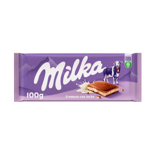 chocolate cremoso con leche, 100g