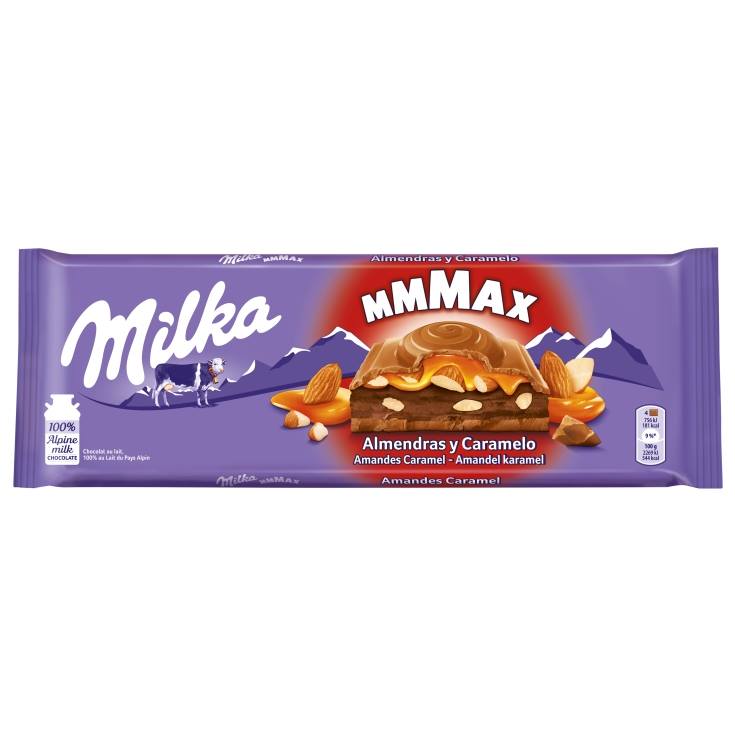 chocolate almendras caramelo, 300g