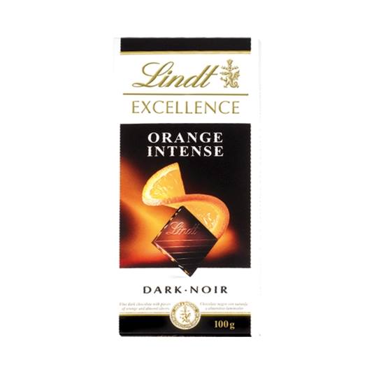 chocolate negro con naranja, 100g
