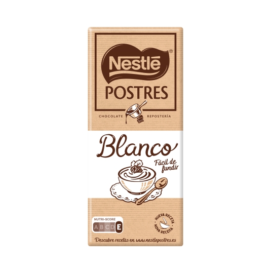 chocolate postres blanco, 170g
