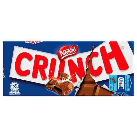 chocolate con leche crujiente, 100g