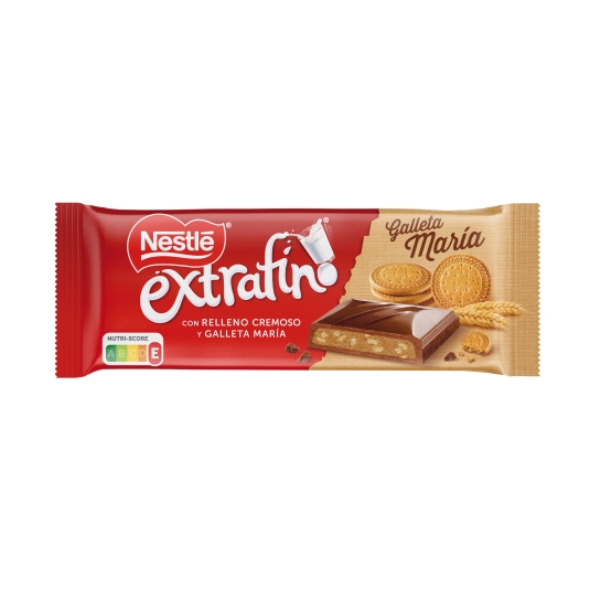 chocolate extrafino relleno galleta marí, 83g