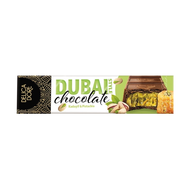 chocolate con leche estilo dubai, 70g