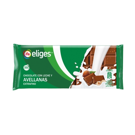 chocolate con avellanas, 150g