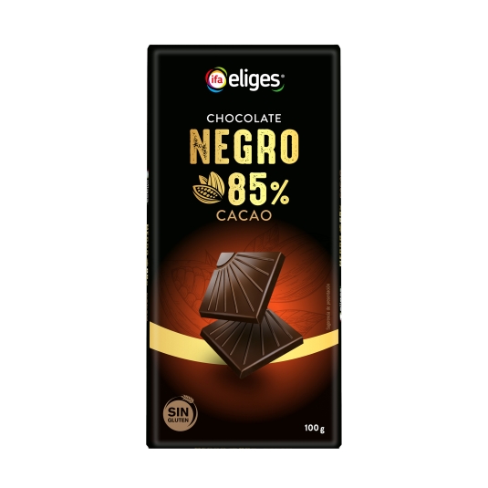 chocolate negro 85%, 100g