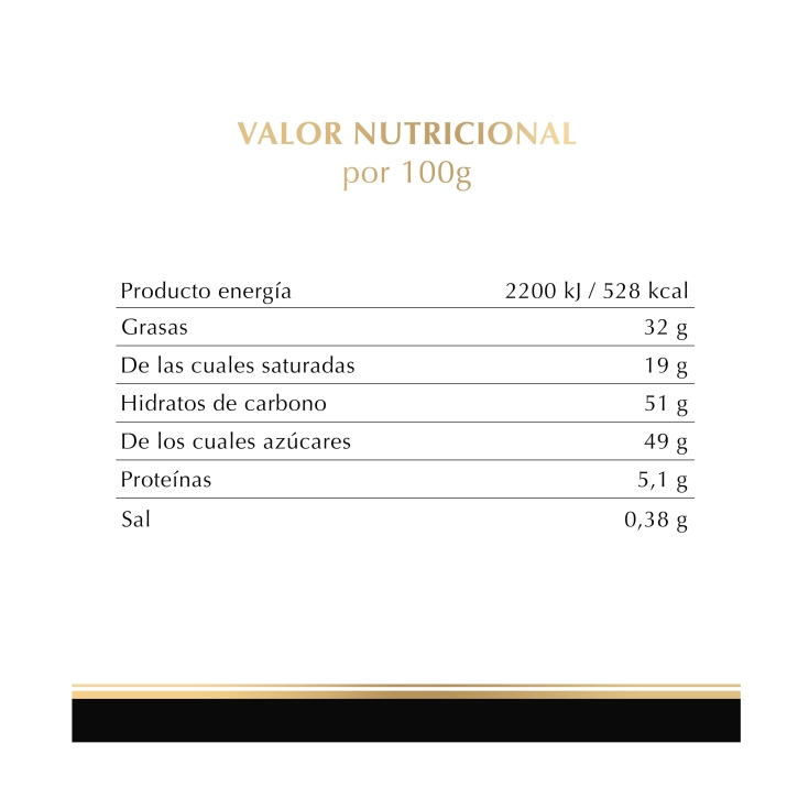 chocolate negro suave flor de sal, 100g