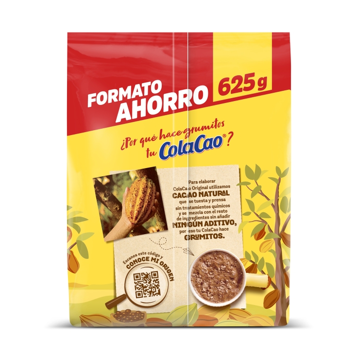 cacao soluble bolsa, 625g