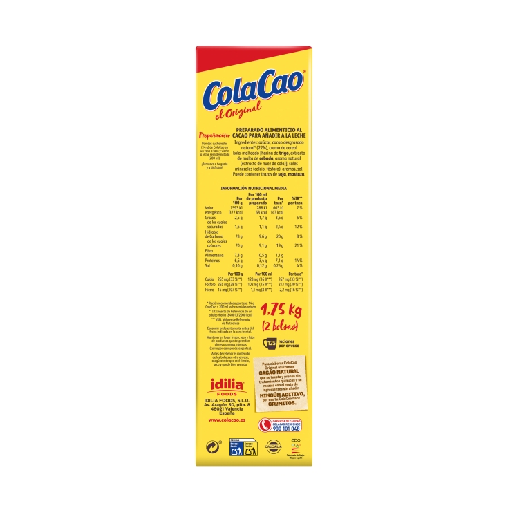 cacao soluble+regalo, 1.75kg