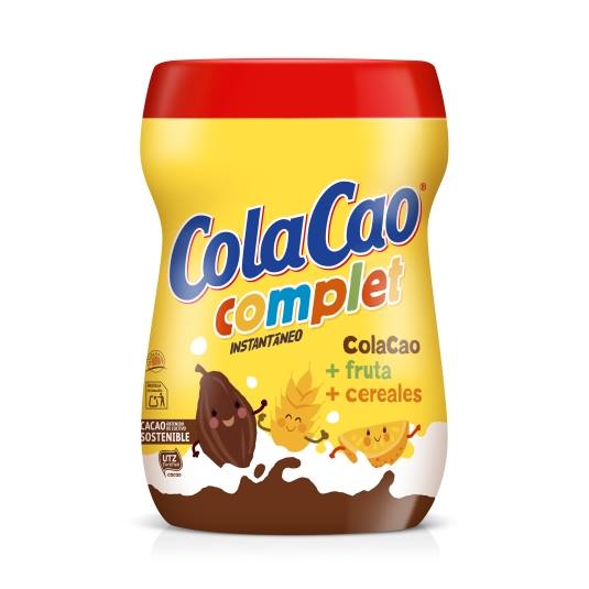 Cola Cao Colacao 0% Cacao en polvo con fibra, 0% sin azúcares añadidos 300 g