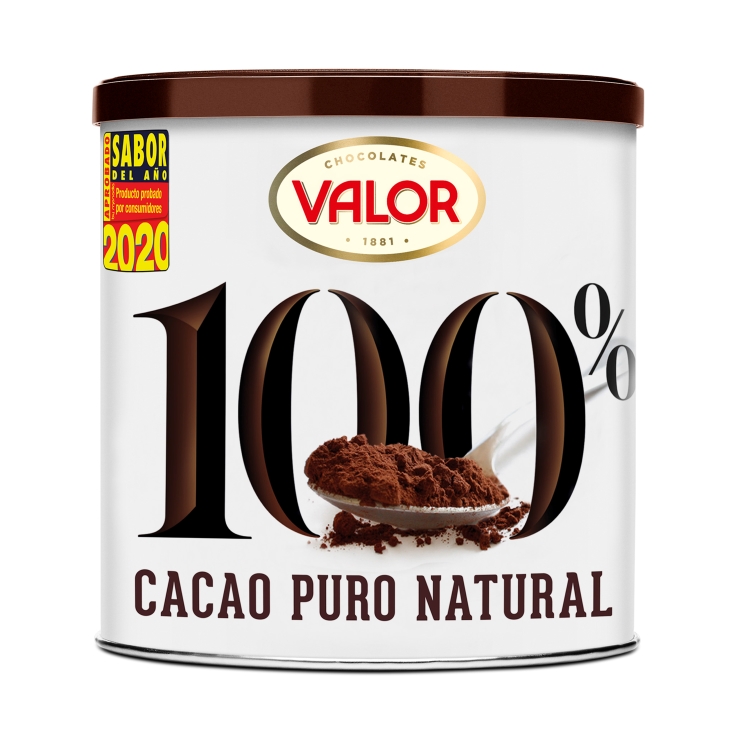 CHOCOLATE VALOR PURO 0% Azúcares Añadidos. 100 GR