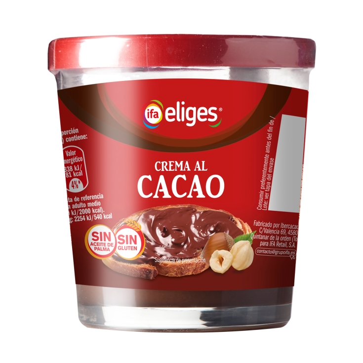 crema cacao 1 sabor, 210g