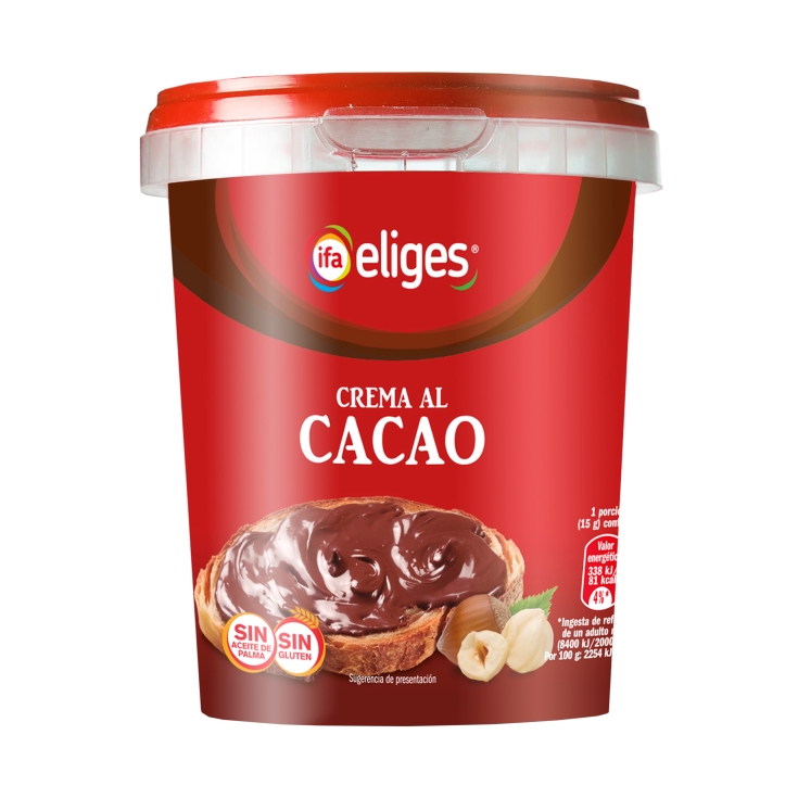 crema cacao 1 sabor, 500g