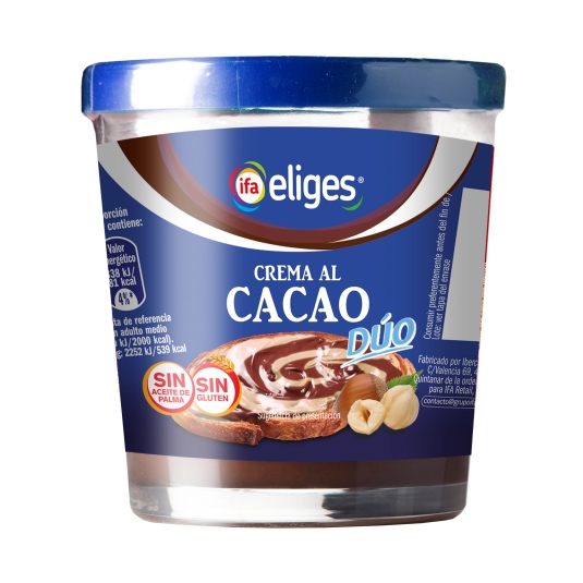 crema cacao 2 sabor, 210g