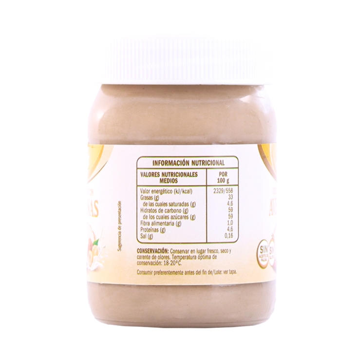 crema de leche con avellanas, 400g