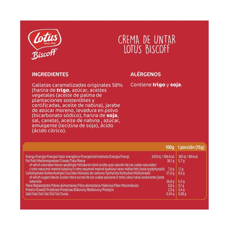 crema original biscoff, 400g