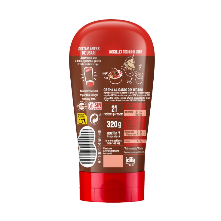 crema bocabajo, 320g