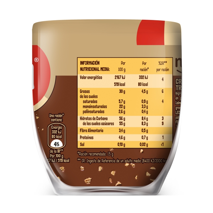 crema cacao crunchy, 180g