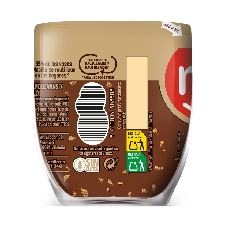 crema cacao crunchy, 180g