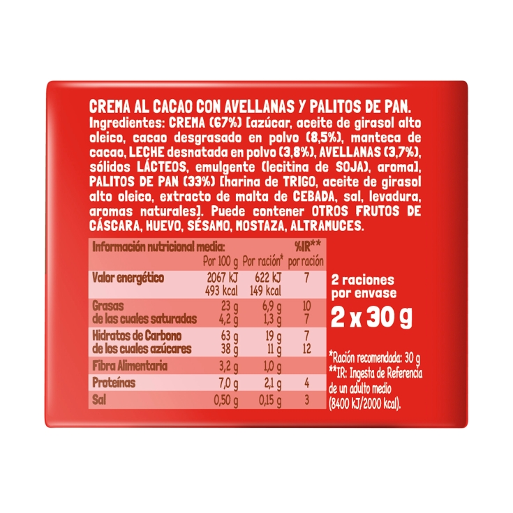 crema original sticks, pack-2