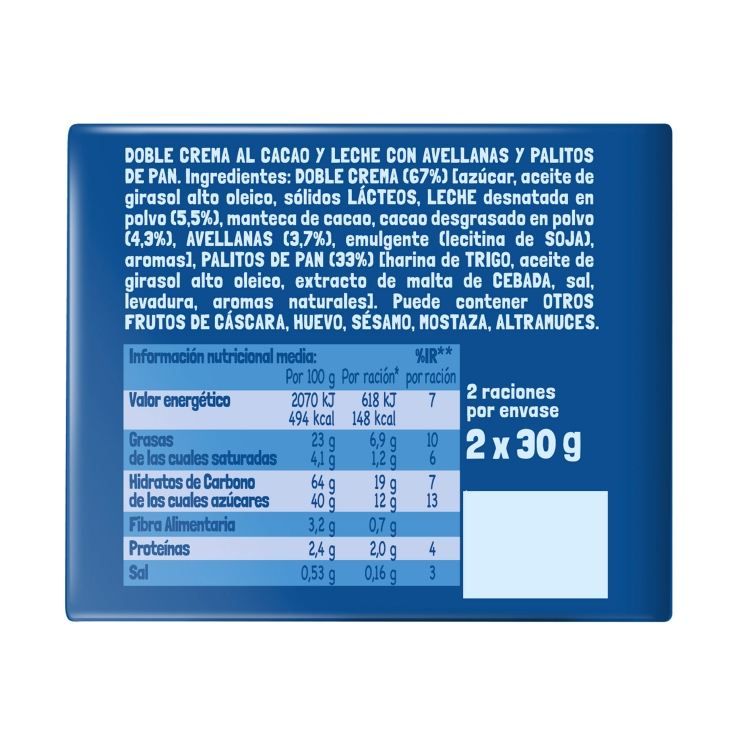 crema chocoleche stick, pack-2