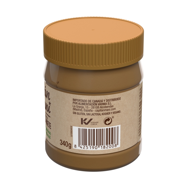 crema cacahuete 100%, 340g
