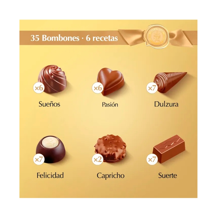 bombón dulces deseos, 337g