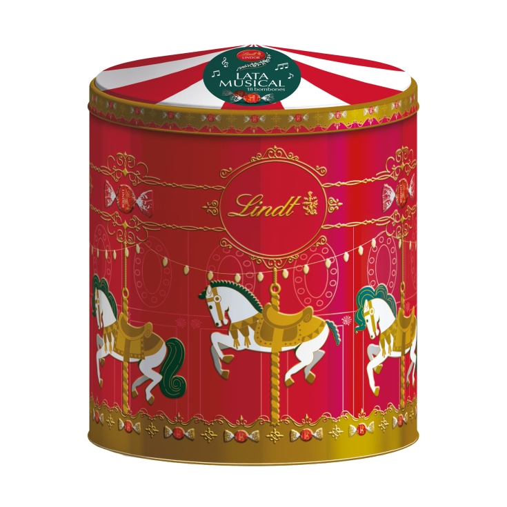 bombón leche lata musical, 225g
