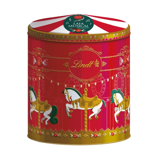 bombón leche lata musical, 225g
