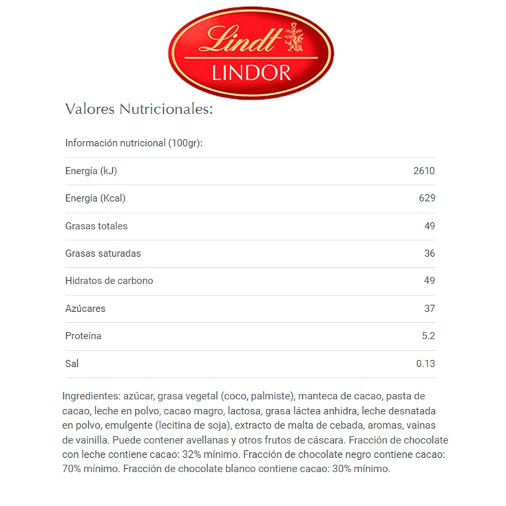 bombón surtido, 200g