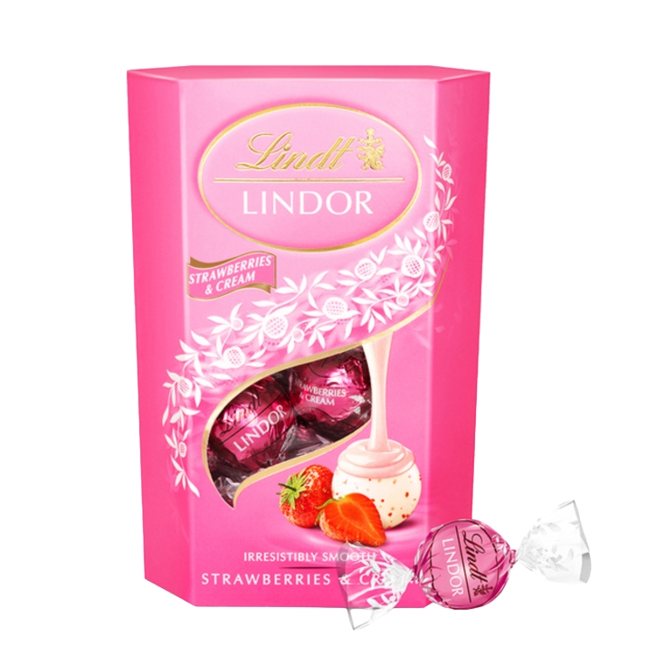 bombón fresa/nata, 200g