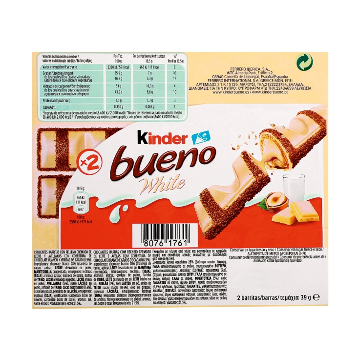 barrita chocolate white, pk-3