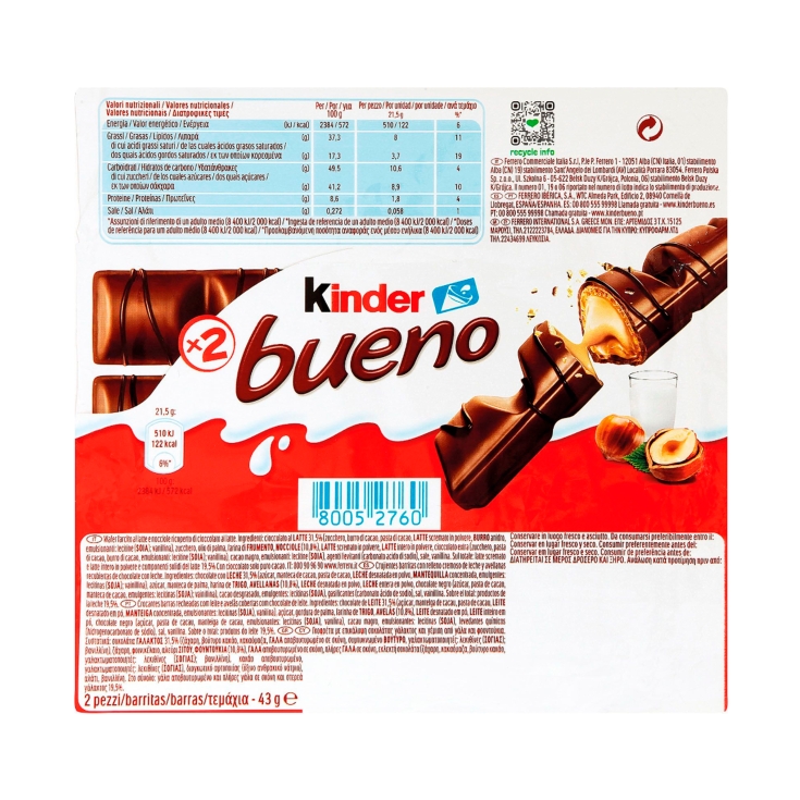 barrita chocolate, ud