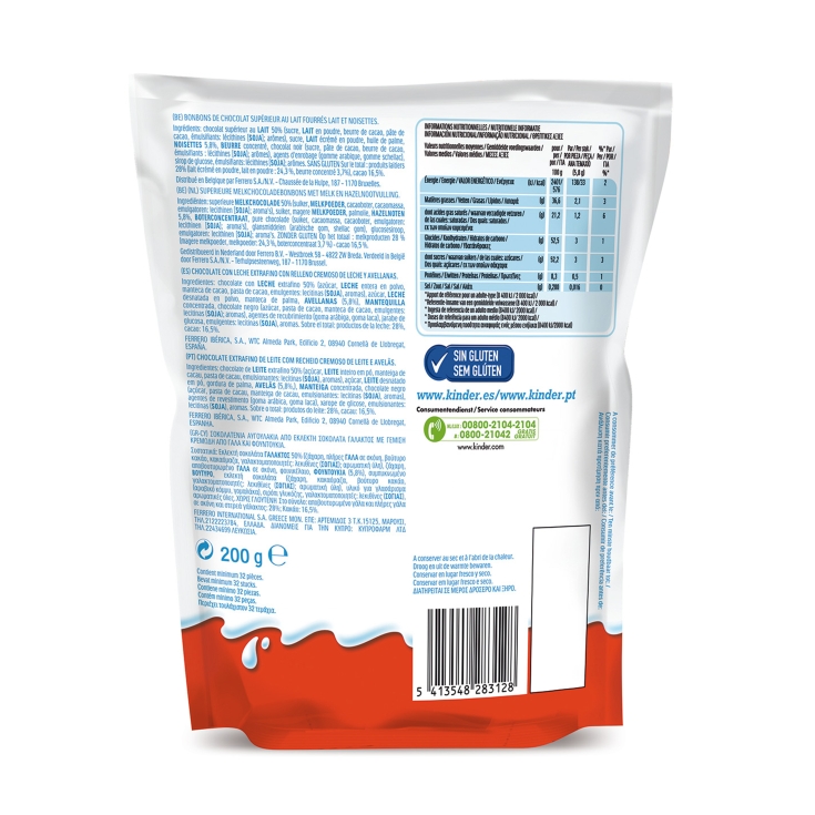 mini huevo chocolate schokobons, 200g