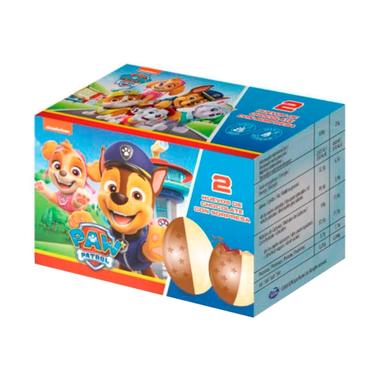 huevo chocolate sorpresa patrulla canina pk-2