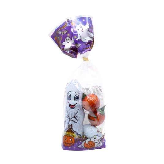 bolsa choco halloween fantasma/calabaza, 110g