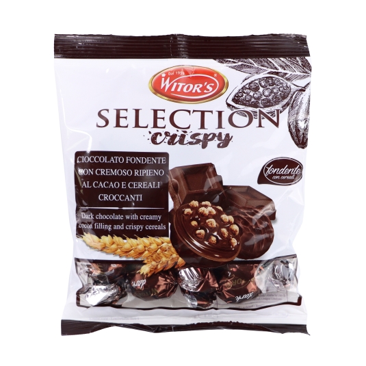 bombón crispy cacao con cereales, 95g