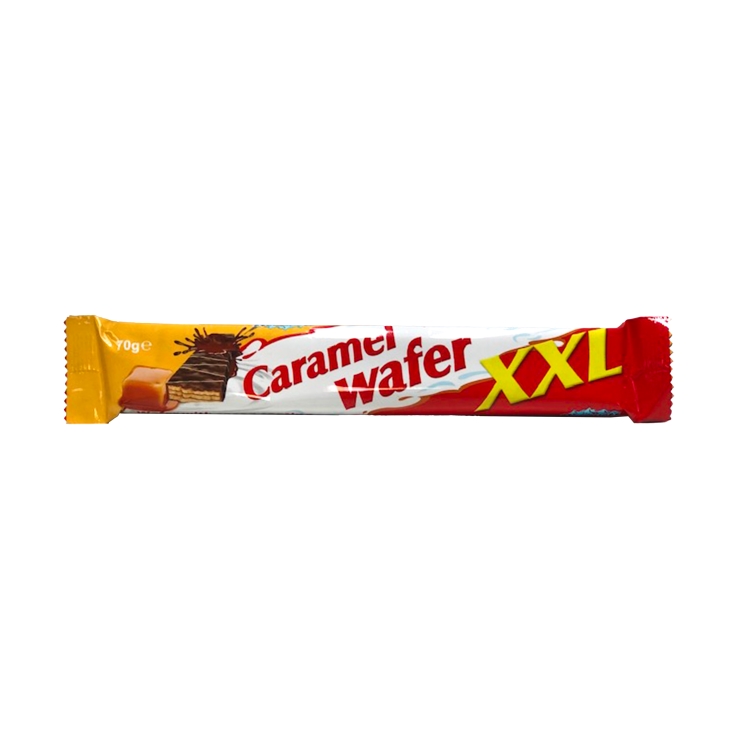 chocolatina caramel wafer choco xxl, 70g